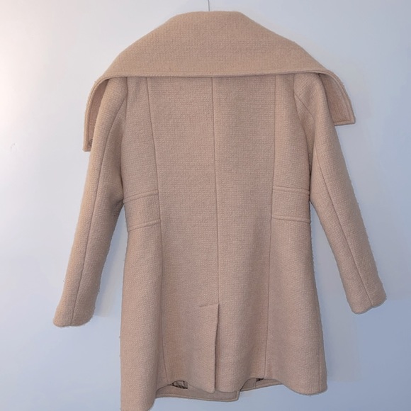 EUC Cole Haan Wool Jacket, Cream, Size 14 - Picture 5 of 12